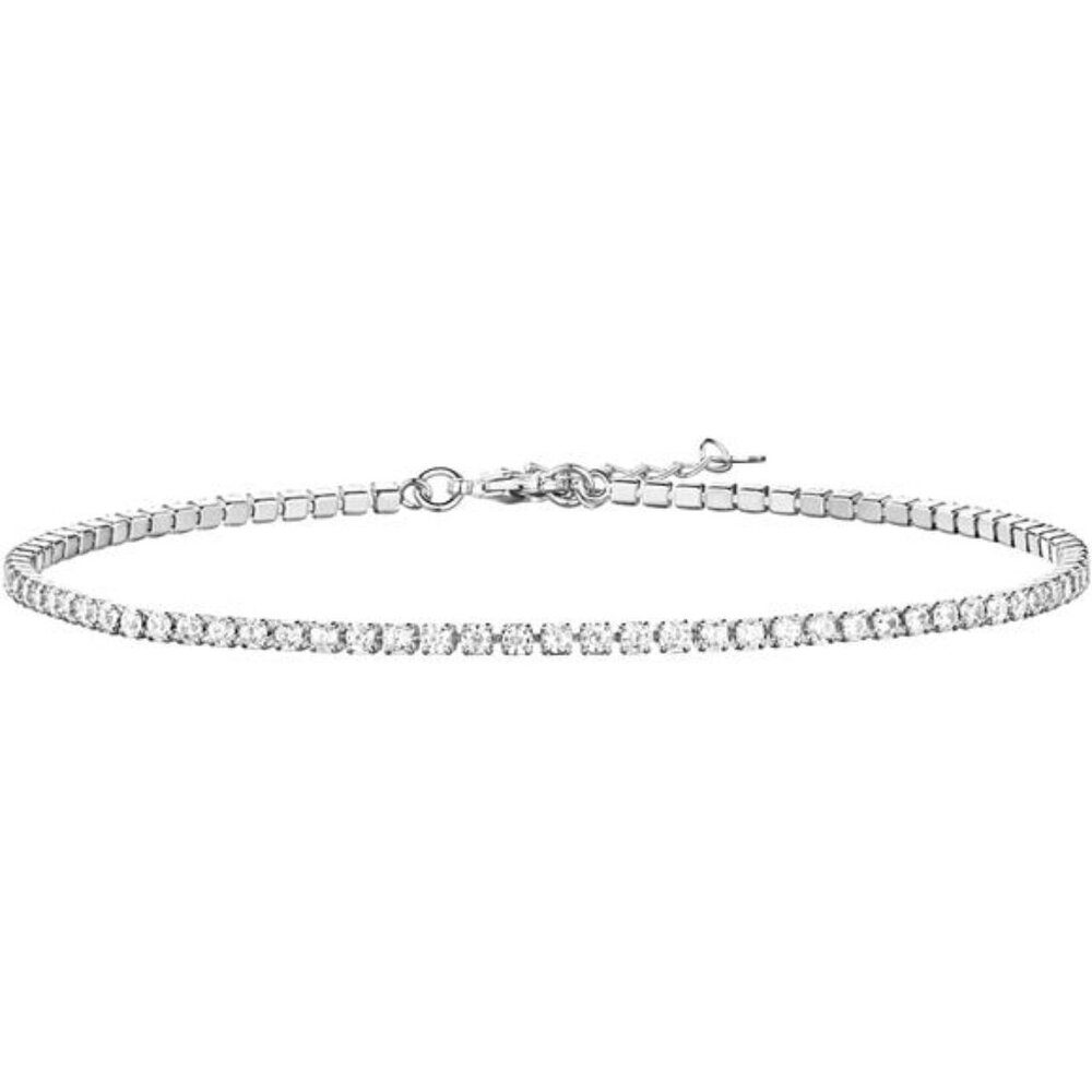 14K Gold Plated Tennis Anklets for Women | Tennis Ankle Bracelet for Women